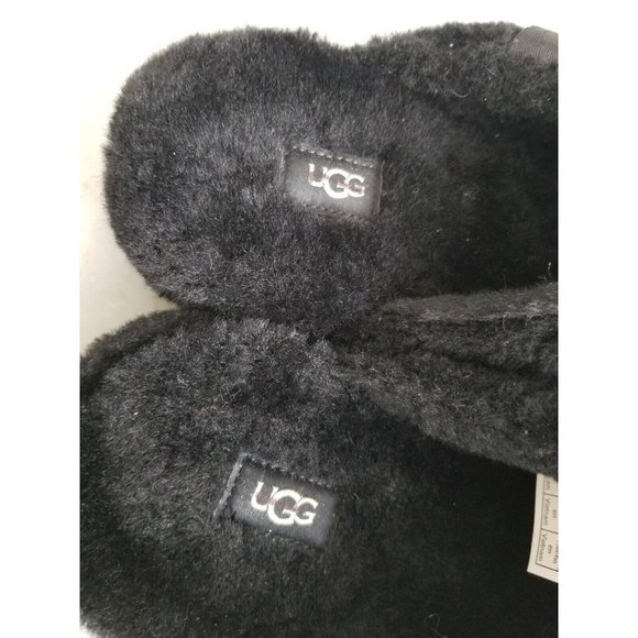 UGG Fluff You Black Slippers UGG Fluff You Slide Black Men main image 3